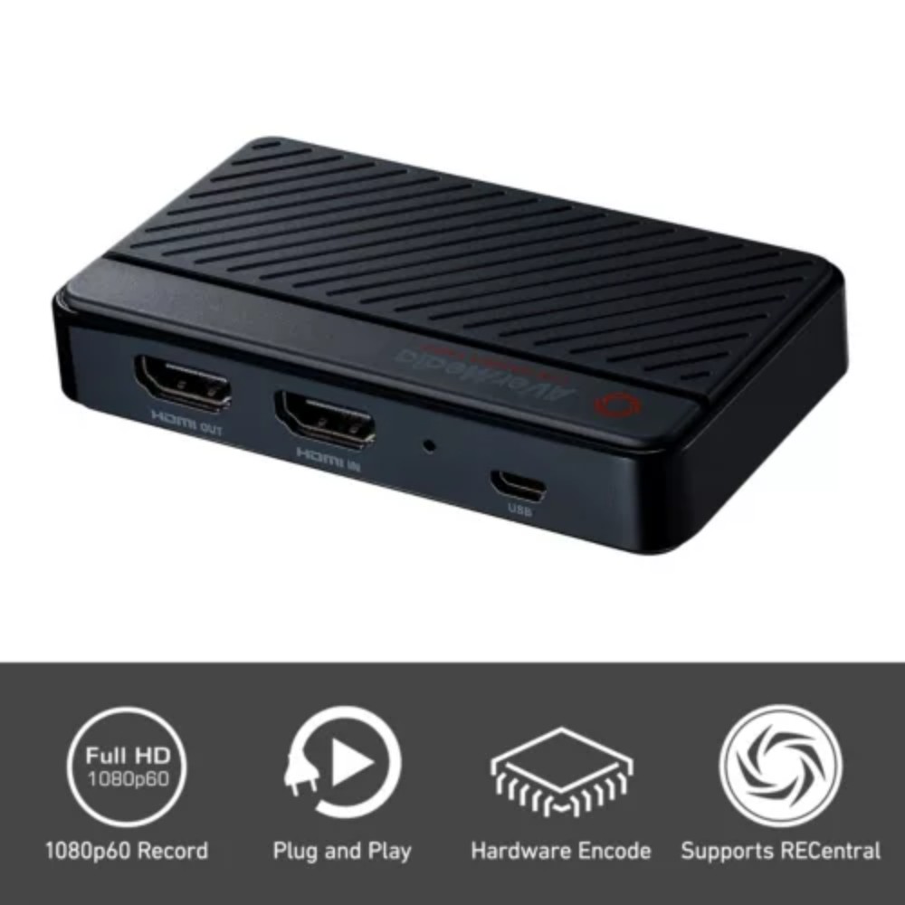 AVerMedia BO311D Live Streamer DUO webcam 2 MP 1920 x 1080 pixels USB 2.0 Noir AVerMedia BO311D Live Streamer DUO webcam 2 MP 1920 x 1080 pixels USB 2.0 Noir