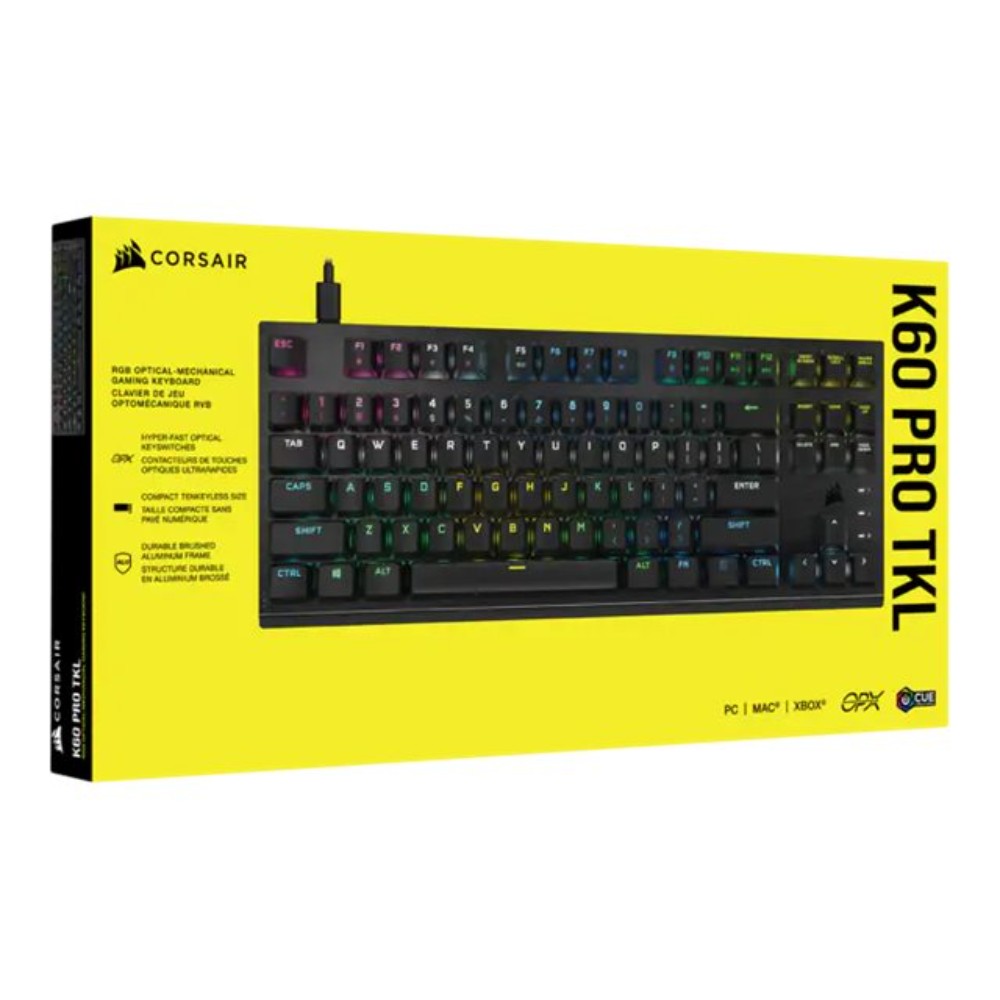 K60 PRO TKL RGB CLAVIER GAMING K60 PRO TKL RGB CLAVIER GAMING