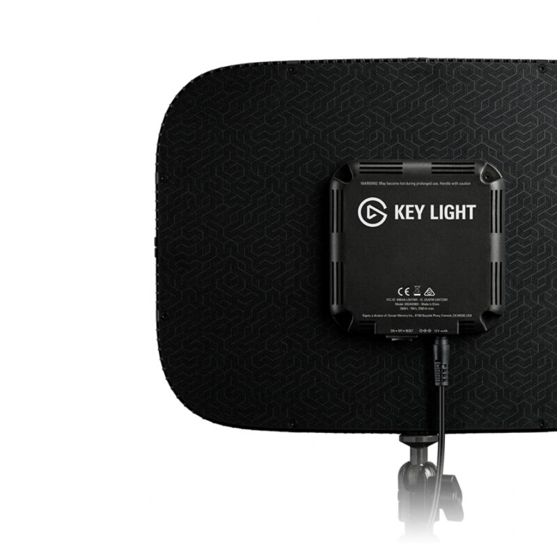 Elgato Key Light Professional Studio and Streaming Lighting (10GAK9901) 45 W LED Noir