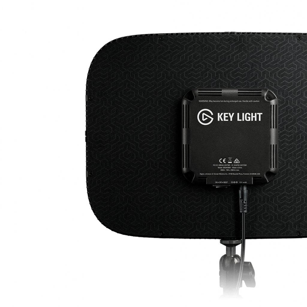 Elgato Key Light Professional Studio and Streaming Lighting (10GAK9901) 45 W LED Noir Elgato Key Light Professional Studio and Streaming Lighting (10GAK9901) 45 W LED Noir