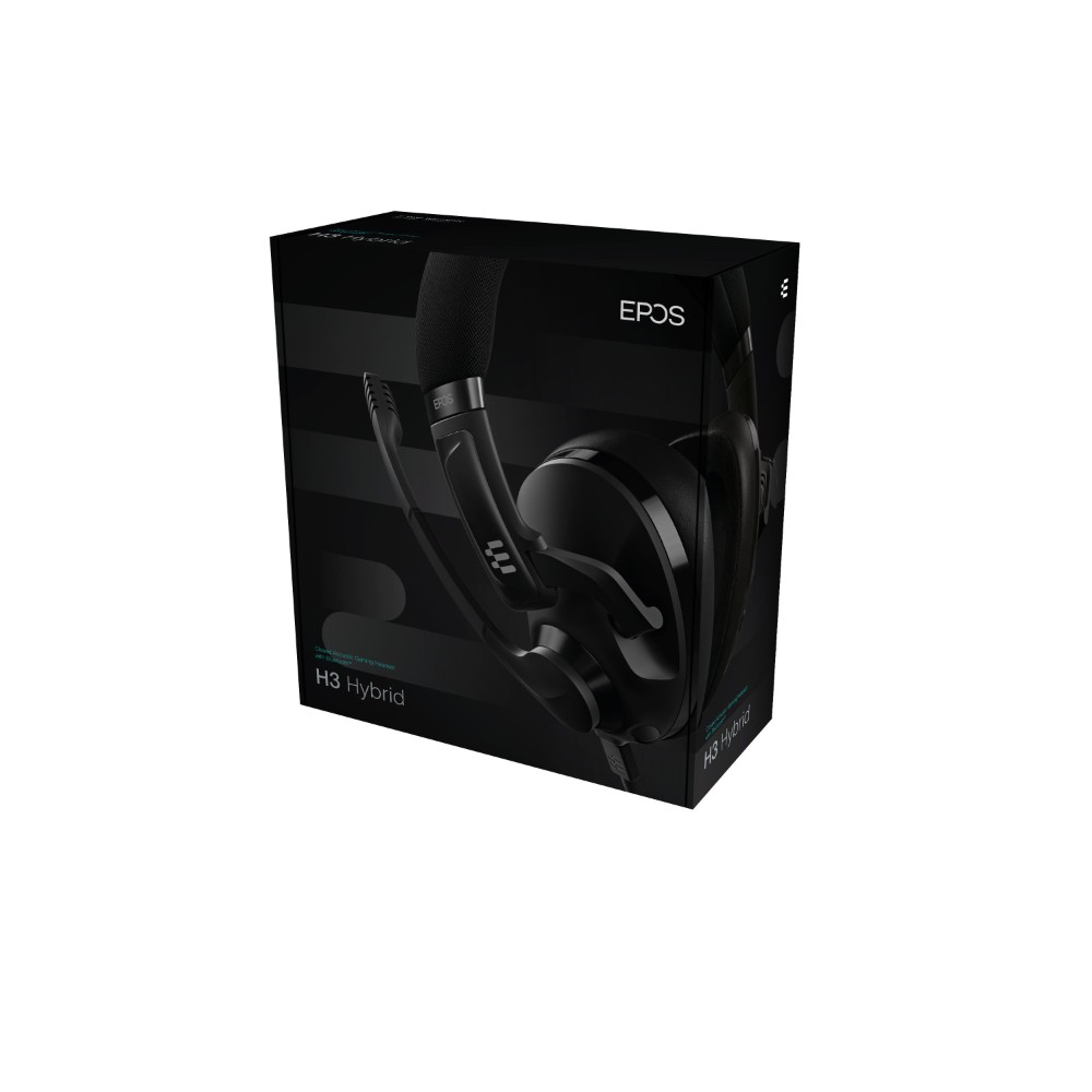Casque gaming filaire H3 Hybride - Noir Casque gaming filaire H3 Hybride - Noir