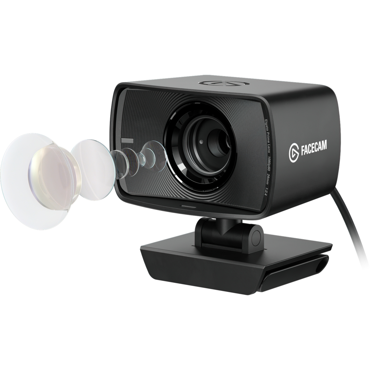 Elgato Facecam webcam 1920 x 1080 pixels USB 3.2 Gen 1 (3.1 Gen 1) Noir Elgato Facecam webcam 1920 x 1080 pixels USB 3.2 Gen 1 (3.1 Gen 1) Noir