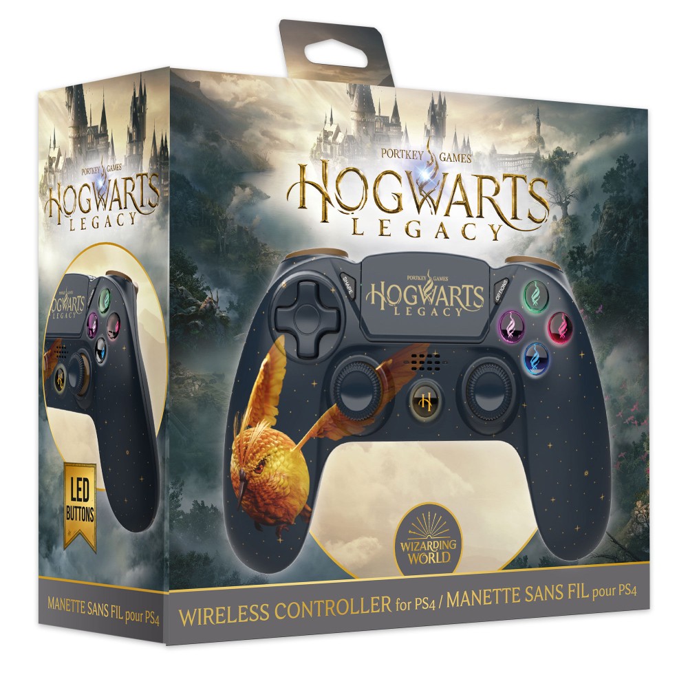 Manette de jeu sans fil édition Hogwarts pour PS4 Manette de jeu sans fil édition Hogwarts pour PS4