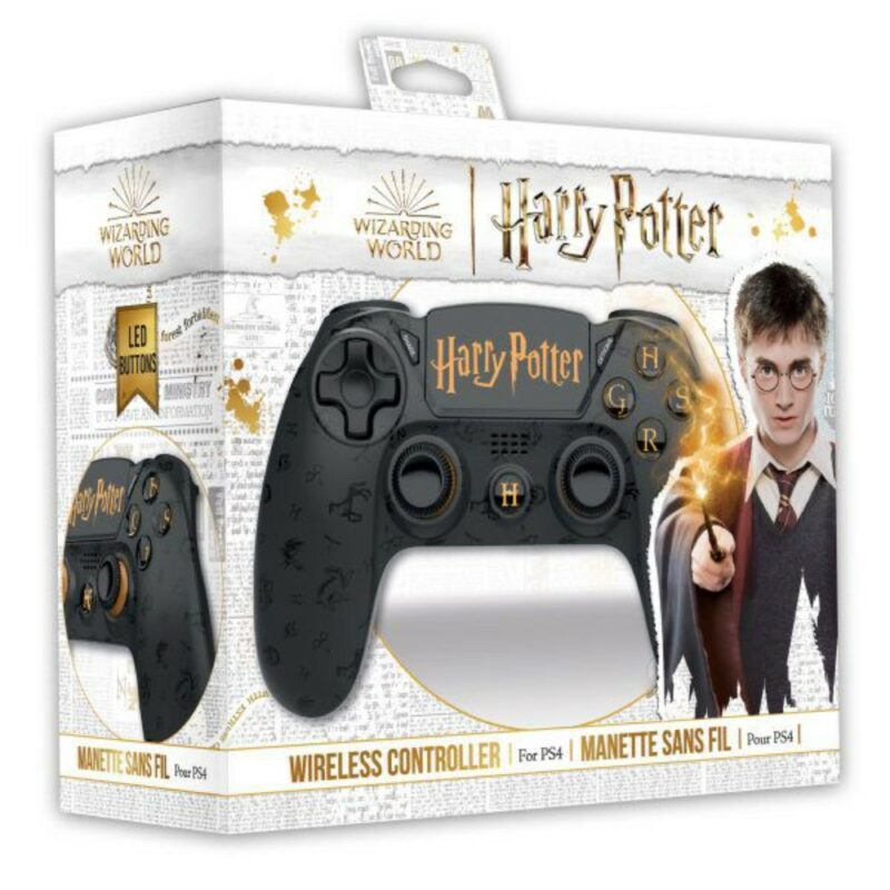 Manette de jeu édition Harry Potter pour PS4 - Noir