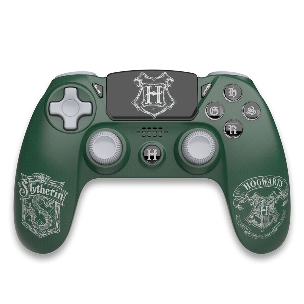 Manette de jeu édition Harry Potter pour PS4 - Vert Manette de jeu édition Harry Potter pour PS4 - Vert