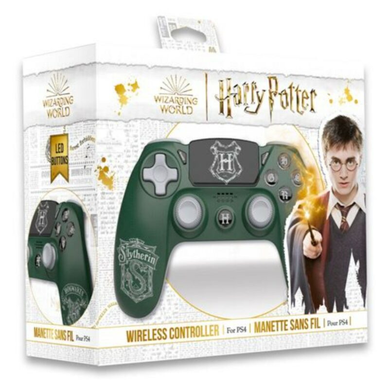 Manette de jeu édition Harry Potter pour PS4 - Vert