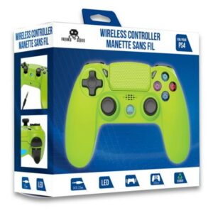 Manette sans fil pour PS4 - Vert fluo Manette sans fil pour PS4 - Vert fluo