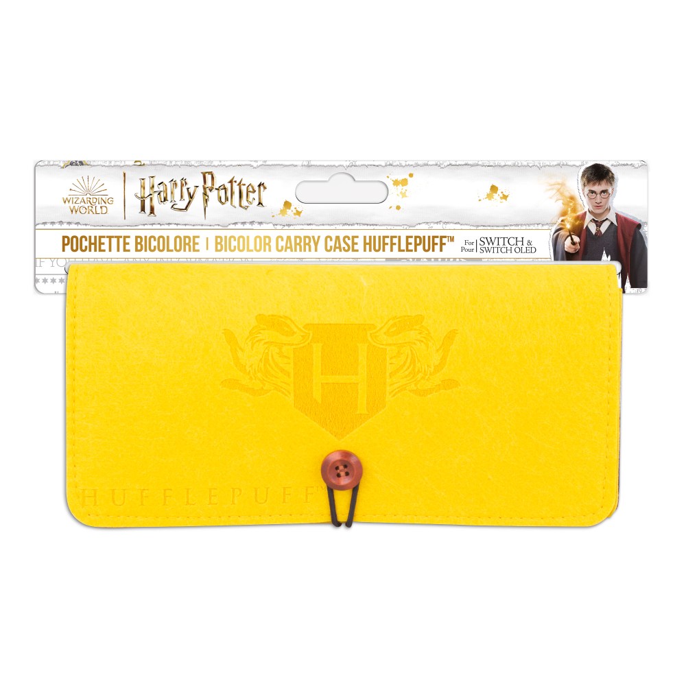 Pochette feutrine pour Nintendo Switch - Jaune Pochette feutrine pour Nintendo Switch - Jaune