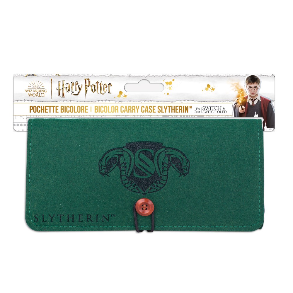 Pochette feutrine pour Nintendo Switch - Vert Pochette feutrine pour Nintendo Switch - Vert