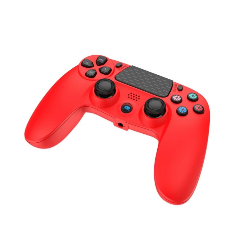 Manette de jeu sans fil pour PS4 - Rouge