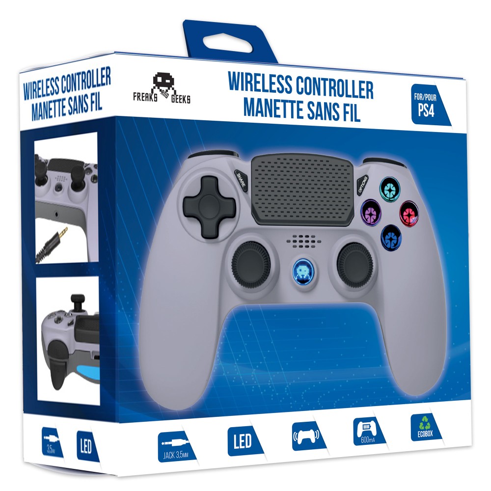 Manette sans fil pour PS4 - Gris Manette sans fil pour PS4 - Gris