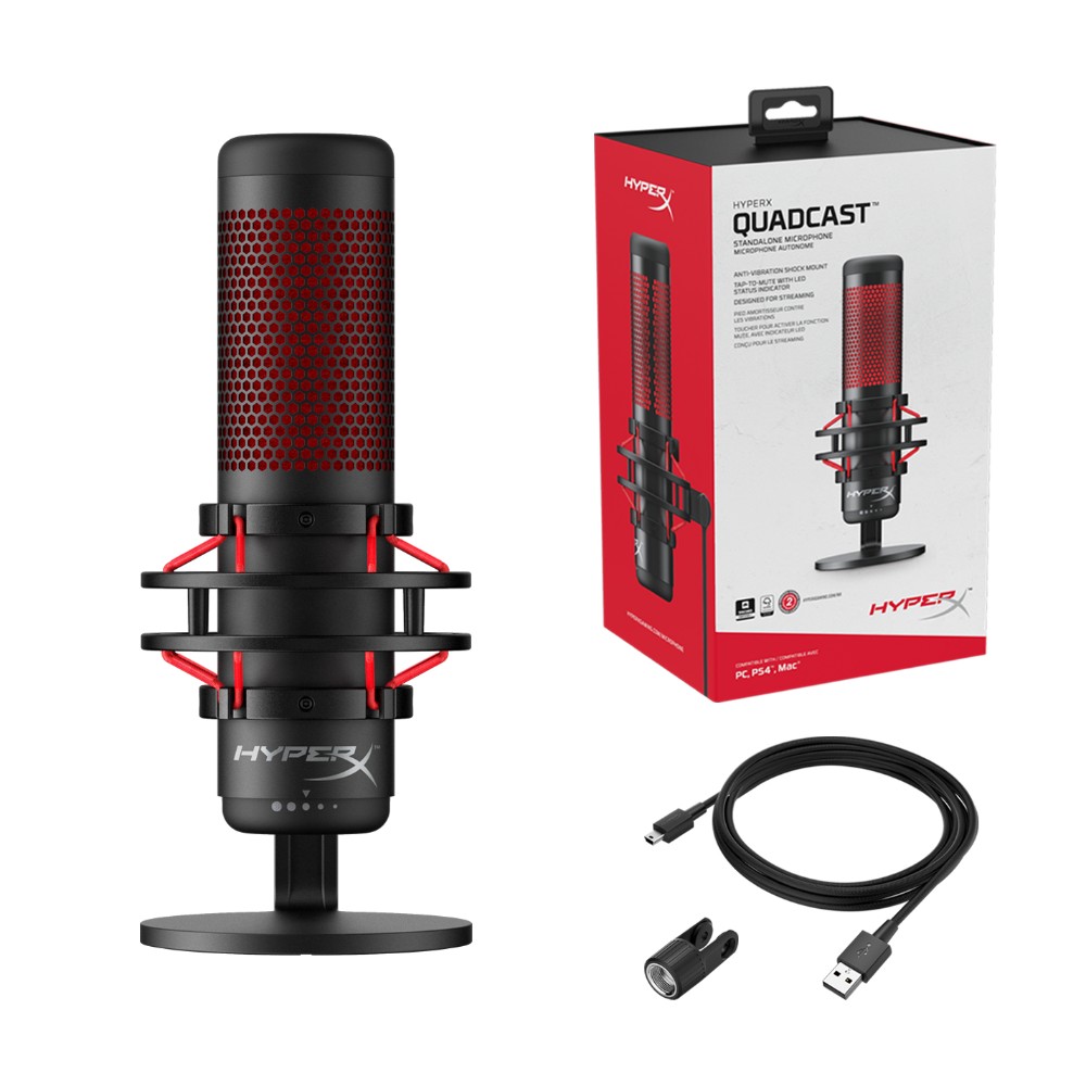 QUADCAST BLK-RD QUADCAST BLK-RD MICQC-BK QUADCAST BLK-RD QUADCAST BLK-RD MICQC-BK