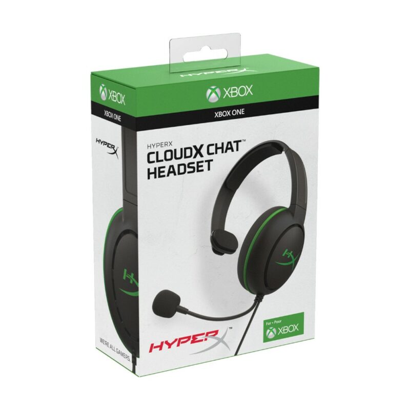 Casque gaming Cloud Chat pour Xbox One - Noir & Vert