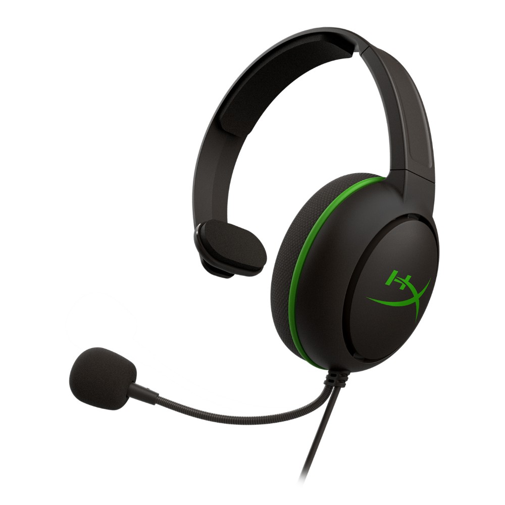 Casque gaming Cloud Chat pour Xbox One - Noir & Vert Casque gaming Cloud Chat pour Xbox One - Noir & Vert