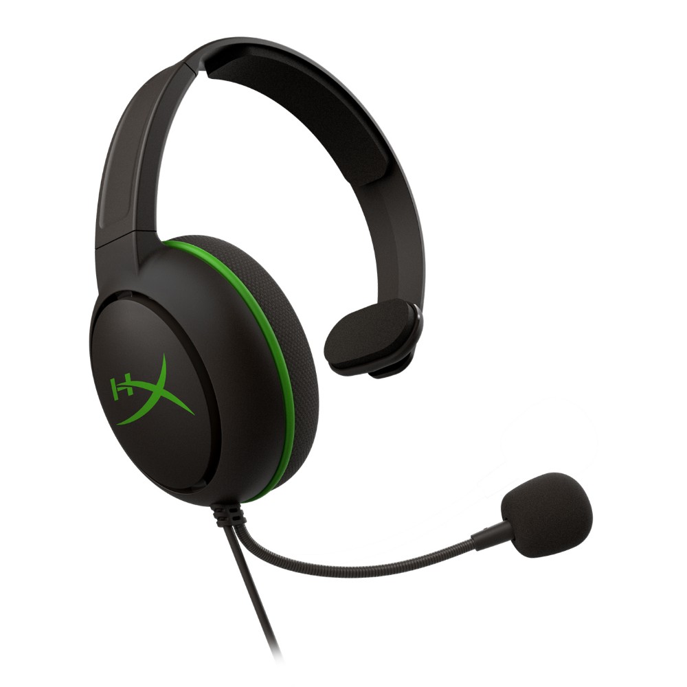 Casque gaming Cloud Chat pour Xbox One - Noir & Vert Casque gaming Cloud Chat pour Xbox One - Noir & Vert