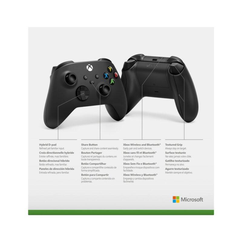 Manette de jeu Xbox sans fil v2 - Noir