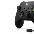 Manette de jeu Xbox sans fil avec câble de charge PC - Noir