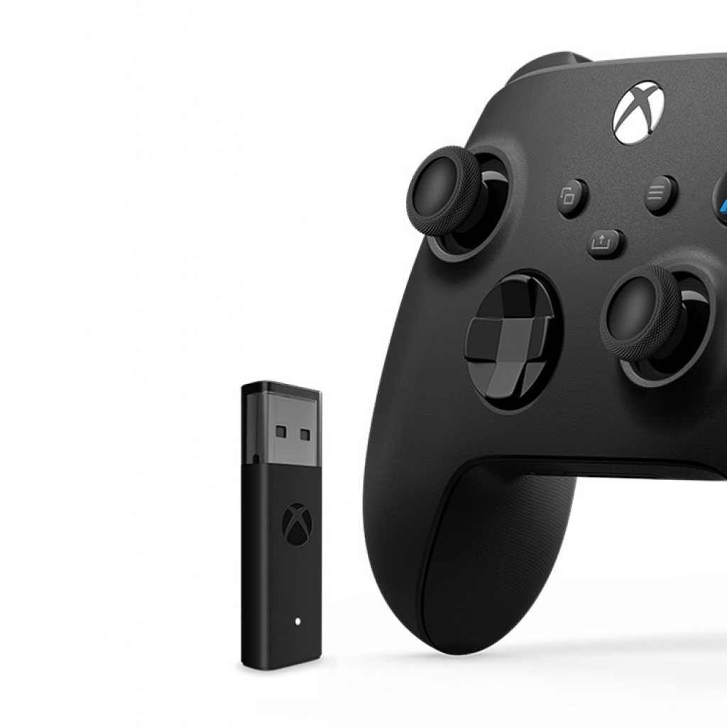 Manette Xbox avec adaptateur Manette Xbox avec adaptateur