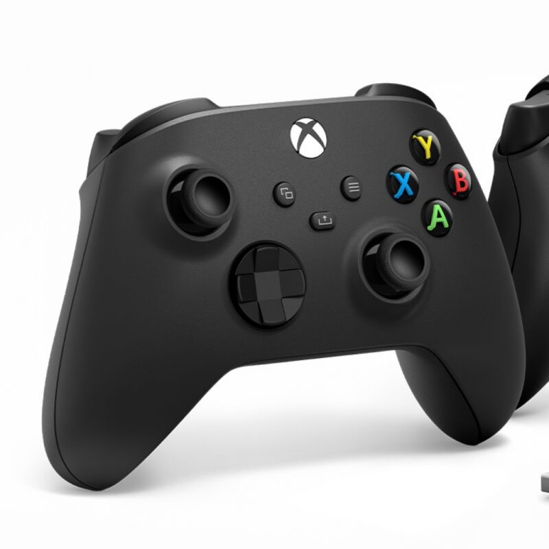 Manette Xbox avec adaptateur