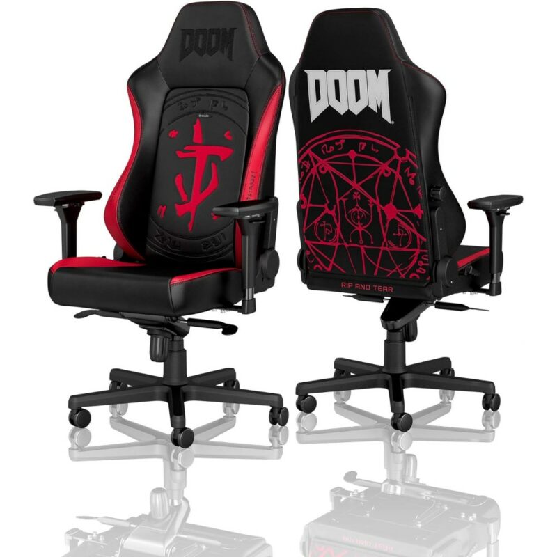 Siège gaming Hero édition Doom - Noir