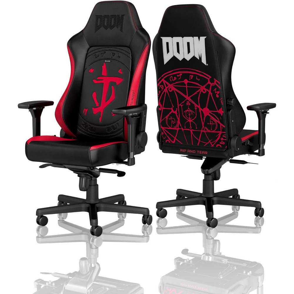 Siège gaming Hero édition Doom - Noir Siège gaming Hero édition Doom - Noir
