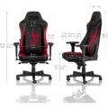 Siège gaming Hero édition Doom - Noir