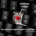 Clavier gaming mécanique compacte CA-100 TKL