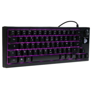 Clavier gaming filaire CA-50 rétroéclairé à membrane TKL Clavier gaming filaire CA-50 rétroéclairé à membrane TKL