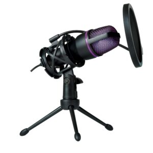 Microphone MC-30 Expert pour streaming / gaming - Noir Microphone MC-30 Expert pour streaming / gaming - Noir