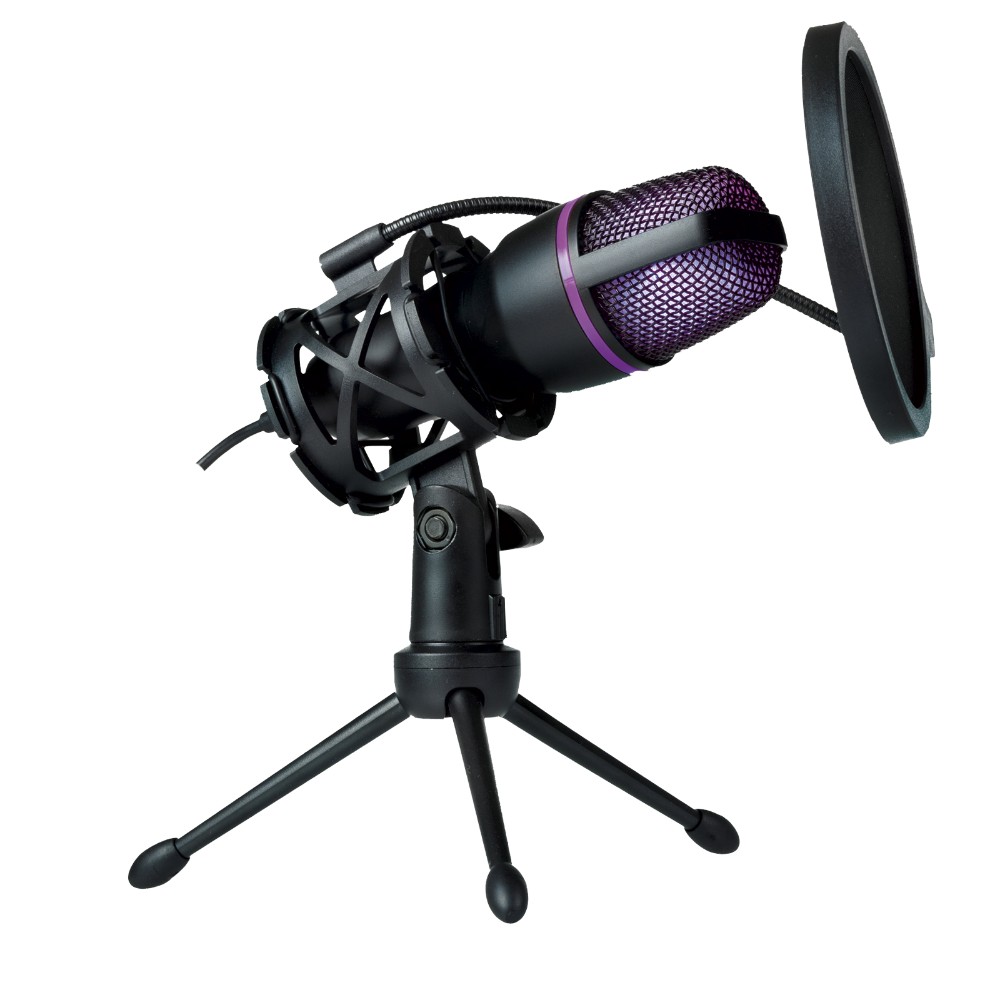 Microphone MC-30 Expert pour streaming / gaming - Noir Microphone MC-30 Expert pour streaming / gaming - Noir