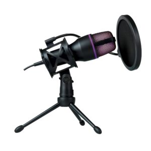 Microphone MC-30 Expert pour streaming / gaming - Noir Microphone MC-30 Expert pour streaming / gaming - Noir