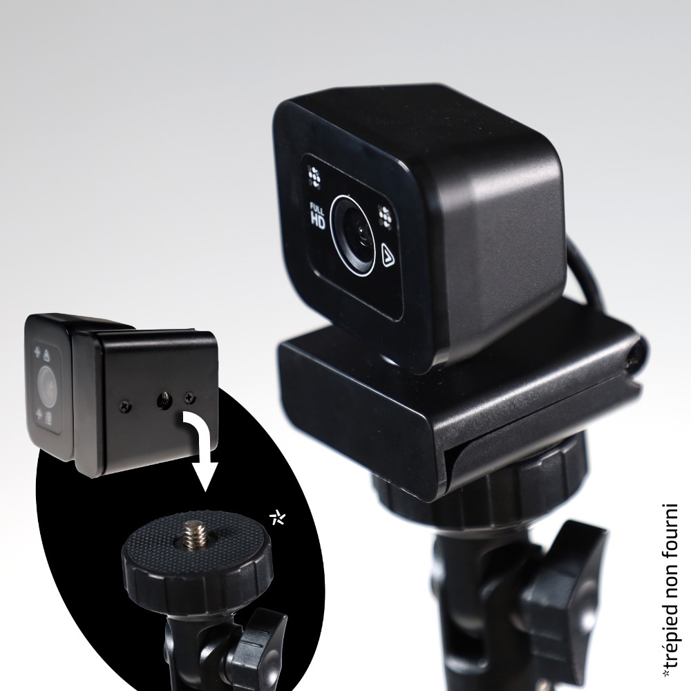Webcam gaming haute définition CS-30 - Noir Webcam gaming haute définition CS-30 - Noir