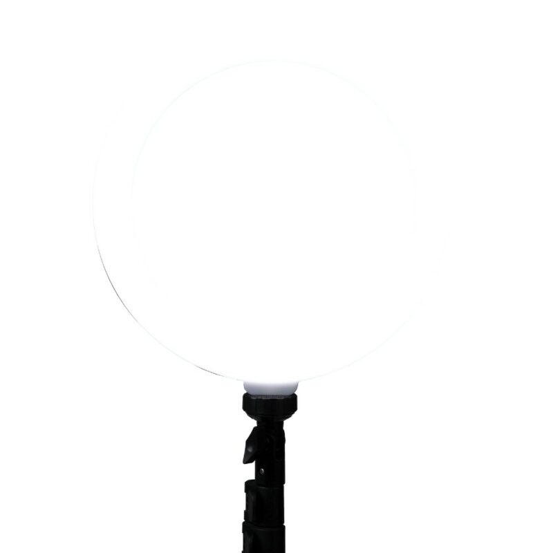 Lampe halo LED AE-30 pour streaming / gaming - Noir