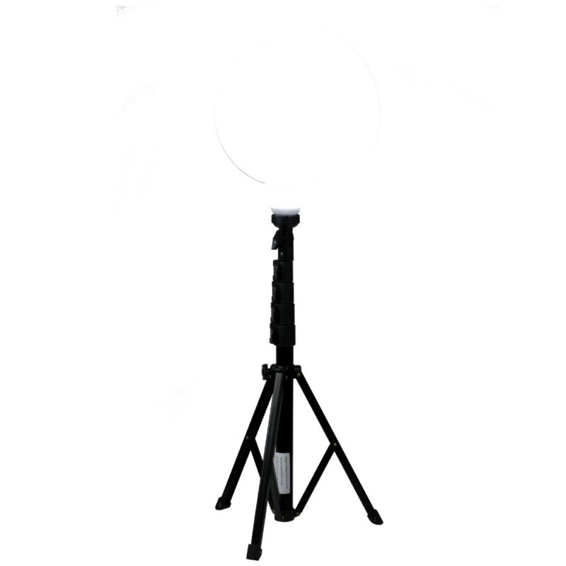 Lampe halo LED AE-30 pour streaming / gaming - Noir