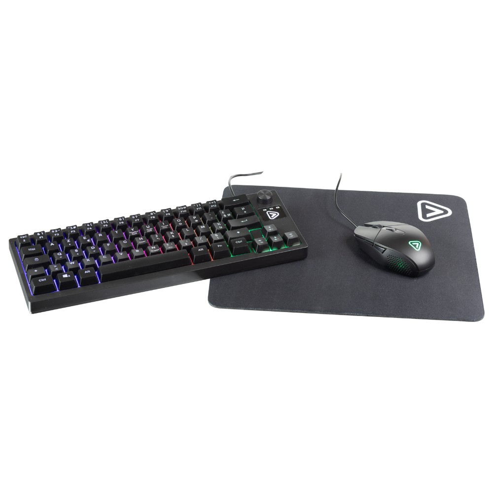 Pack gaming PG-7 : Clavier + souris + tapis Pack gaming PG-7 : Clavier + souris + tapis
