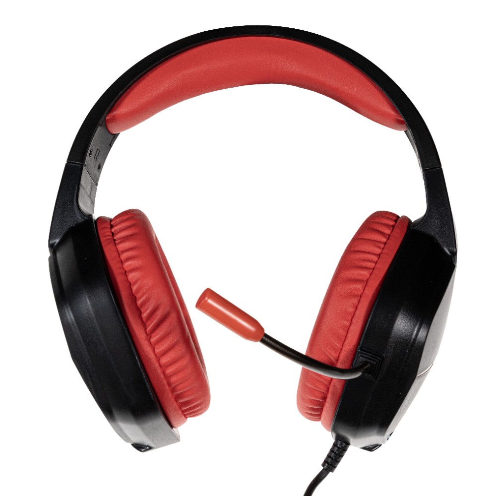 Casque-micro gaming CM-5 pour Nintendo Switch - Noir & Rouge Casque-micro gaming CM-5 pour Nintendo Switch - Noir & Rouge