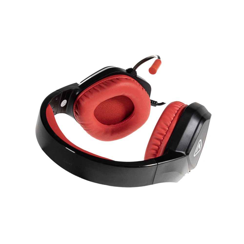 Casque-micro gaming CM-5 pour Nintendo Switch - Noir & Rouge Casque-micro gaming CM-5 pour Nintendo Switch - Noir & Rouge