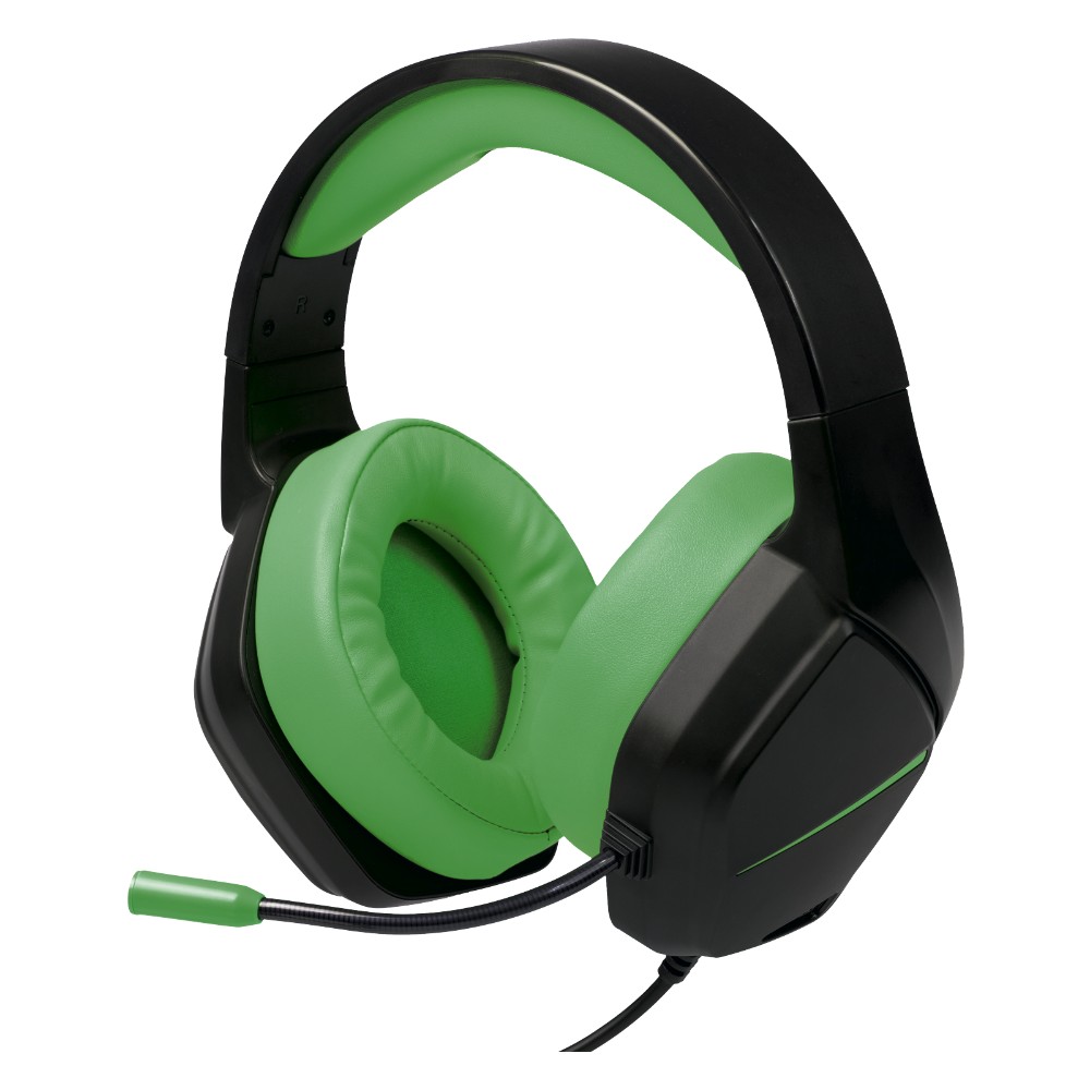 Casque-micro gaming CM-5 pour Xbox - Noir & Vert Casque-micro gaming CM-5 pour Xbox - Noir & Vert