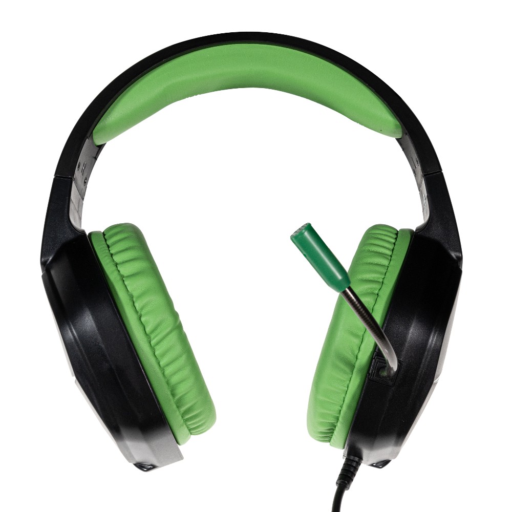 Casque-micro gaming CM-5 pour Xbox - Noir & Vert Casque-micro gaming CM-5 pour Xbox - Noir & Vert