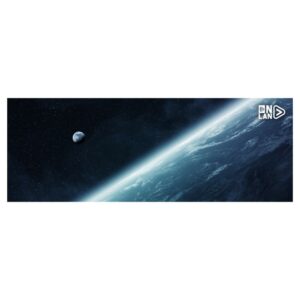 Tapis de souris gaming AS-210 Orbital - Taille XL - Noir & Bleu Tapis de souris gaming AS-210 Orbital - Taille XL - Noir & Bleu