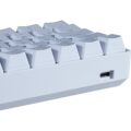 Clavier gaming mécanique TKL rétroélairé CA-150 - Blanc