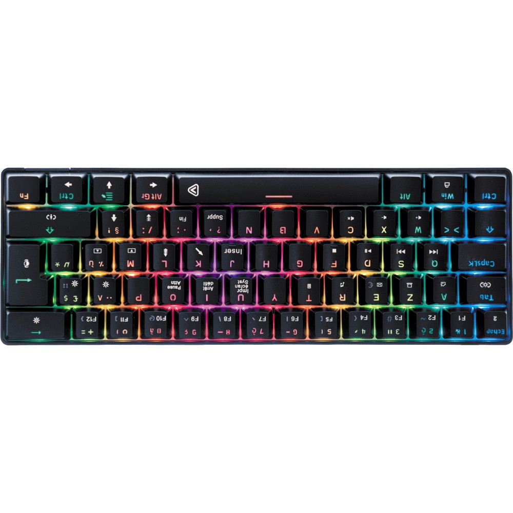 Clavier gaming mécanique CA-140 TKL - Noir RVB Clavier gaming mécanique CA-140 TKL - Noir RVB