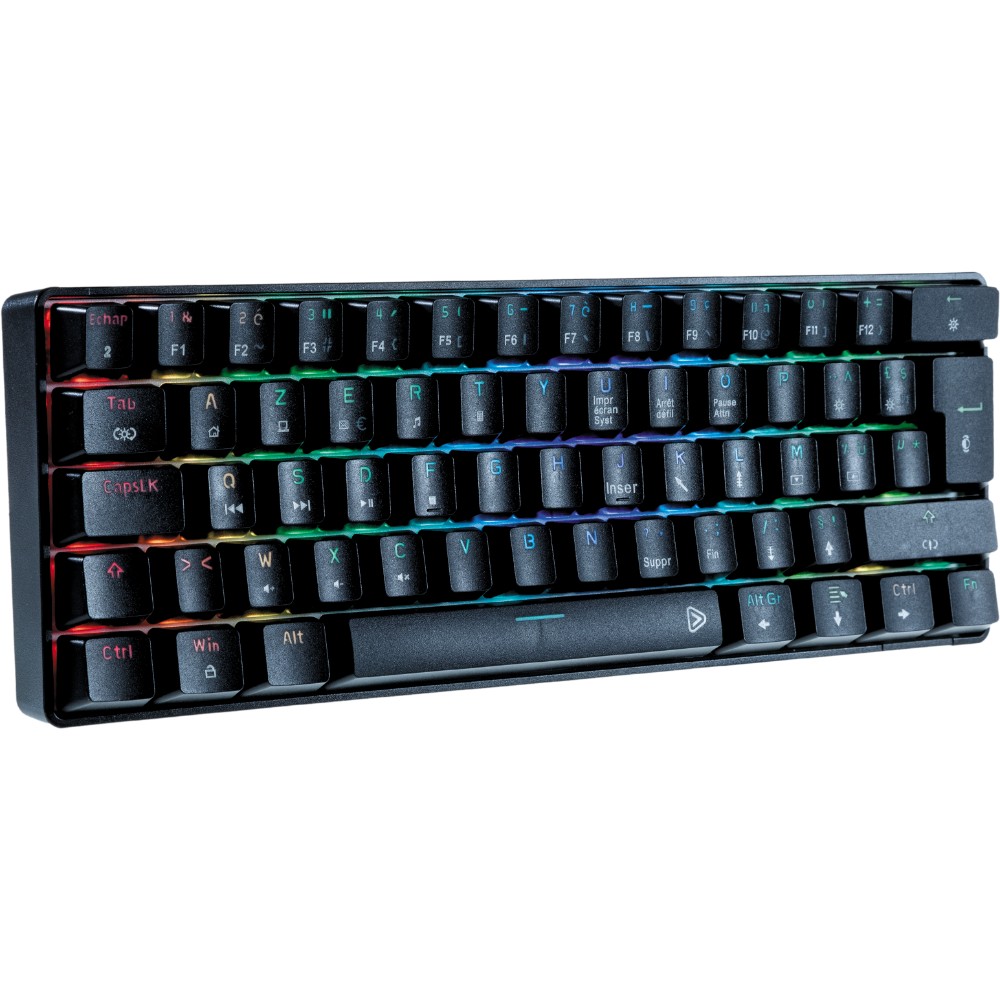 Clavier gaming mécanique CA-140 TKL - Noir RVB Clavier gaming mécanique CA-140 TKL - Noir RVB