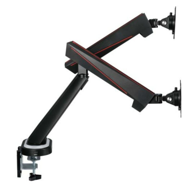 Support moniteur double Supreme Pro - Noir