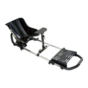 Cockpit (siège) de simulation automobile NitroKart - Noir Cockpit (siège) de simulation automobile NitroKart - Noir