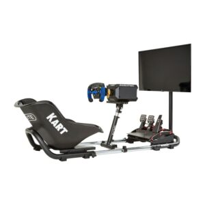 Cockpit (siège) de simulation automobile NitroKart - Noir