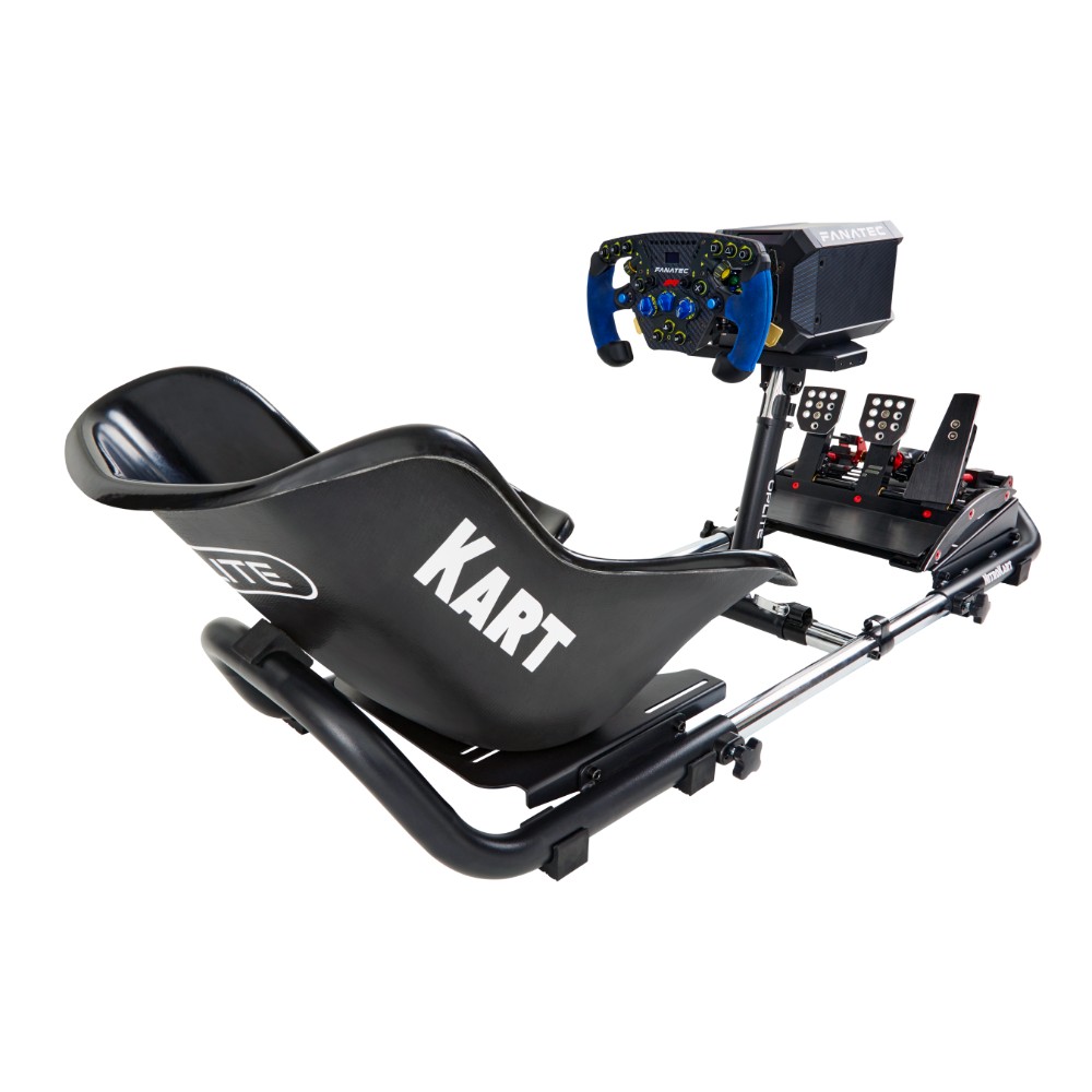 Cockpit (siège) de simulation automobile NitroKart - Noir Cockpit (siège) de simulation automobile NitroKart - Noir