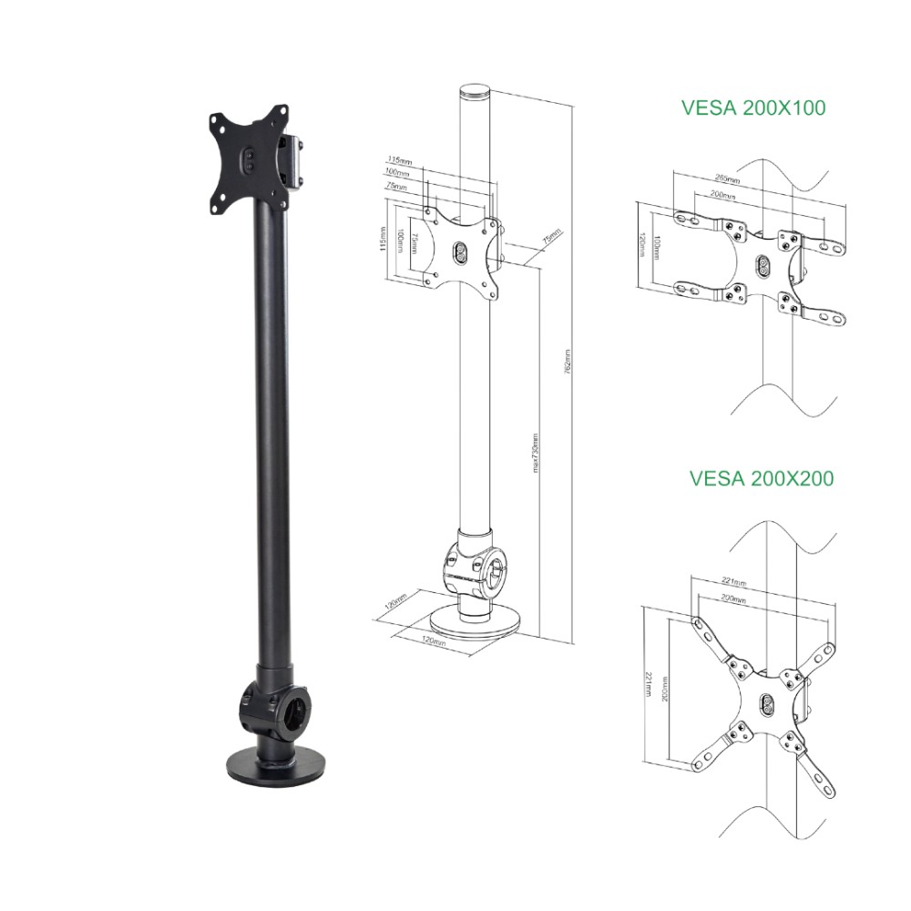 Support de fixation pour écran PC/TV gaming Support de fixation pour écran PC/TV gaming