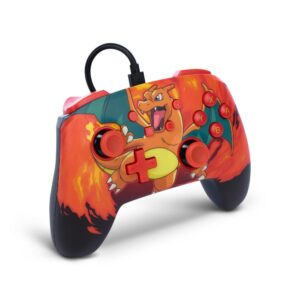 Manette de jeu filaire édition Pokémon Charizard Vortex pour Nintendo Switch Manette de jeu filaire édition Pokémon Charizard Vortex pour Nintendo Switch