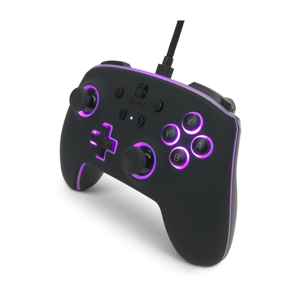 Manette de jeu filaire édition Spectra pour Nintendo Switch - Noir Manette de jeu filaire édition Spectra pour Nintendo Switch - Noir